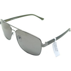 Harrison HA4305 FM04 Ανδρικά Γυαλιά Ηλίου Aviator Μεταλλικά Μαύρα με Μαύρο Φακό
