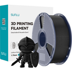 Sunlu PLA+ 1.75mm Black 1Kg