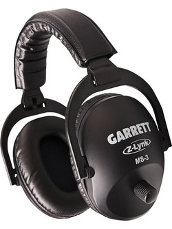 Garrett Z-LYNK MS-3 Ασύρματα Bluetooth Ακουστικά Studio Over Ear Μαύρα