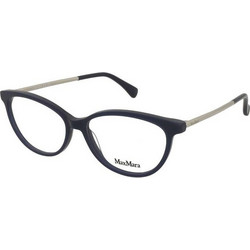 Max Mara MM5236 090 Γυναικείος Σκελετός Γυαλιών Οράσεως Κοκάλινος Μεταλλικός Ασημί Μαύρος