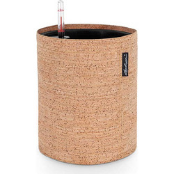 Lechuza Trendcover Cork 32 Αυτοποτιζόμενη Γλάστρα Εσωτερικού Χώρου Στρογγυλή Μπεζ 32x33cm 14190