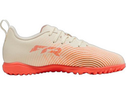 Puma Future 9 Play TF 109198-01 Παιδικά Ποδοσφαιρικά Παπούτσια με Σχάρα Μπεζ Πορτοκαλί
