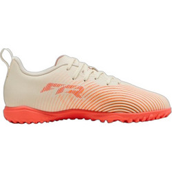 Puma Future 9 Play TF 109198-01 Παιδικά Ποδοσφαιρικά Παπούτσια με Σχάρα Μπεζ Πορτοκαλί