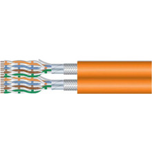 Equip S/FTP Cat.7 Καλώδιο Δικτύου Ethernet 1000m Orange 187332