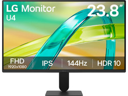 LG UltraGear 24U411B-B IPS HDR Gaming Monitor 23.85" 1920x1080 FHD 144Hz 5ms