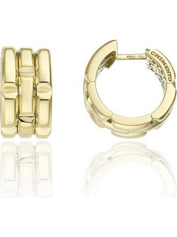 Chimento Chocolat Γυναικεία Σκουλαρίκια Κρίκοι από Xρυσό 18K 1O09621ZZZ1