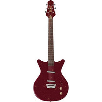 Danelectro Golden 1950's Ηλεκτρική Κιθάρα Double Cut με Μαγνήτες SS & Ταστιέρα Rosewood Maroon