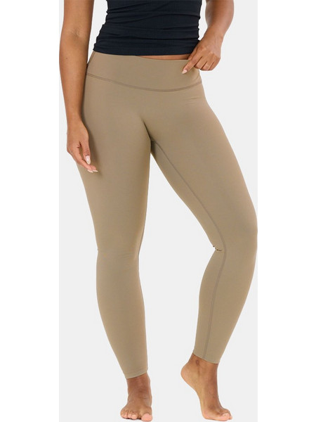 Athlecia Γυναικείο Κολάν Μακρύ Ψηλόμεσο Μπεζ EA263444-1292