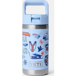 YETI Rambler Summer Camp Παιδικό Παγούρι Θερμός Ανοξείδωτο BPA Free Γαλάζιο 355ml