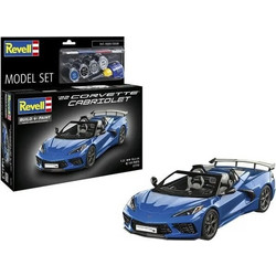 Revell '22 Corvette Cabriolet Συναρμολογούμενο Πλαστικό Μοντέλο Αυτοκίνητου 1:25 67750