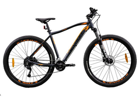 Devron Riddle 2.9 Mountain Bike 29" Αλουμινίου με 18 Ταχύτητες και Δισκόφρενα Μαύρο Κόκκινο