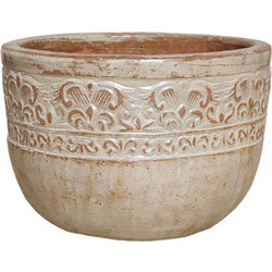 MarHome Κασπώ Δαπέδου Πήλινο Εκρού 42x29cm 06-21275-M