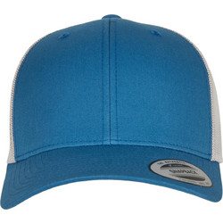 Flexfit Retro Trucker 2-Tone Ανδρικό Καπέλο Jockey με Δίχτυ Snapback Υφασμάτινο Μπλε Λευκό 6606T-03958
