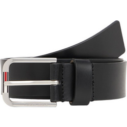 Tommy Hilfiger Austin Ανδρική Ζώνη Δερμάτινη Μαύρη AM0AM13686-BDS