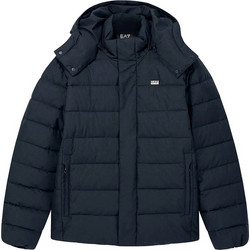 EA7 Ανδρικό Μπουφάν Χειμωνιάτικο Puffer Navy Μπλε 7M002556AF25752UB102