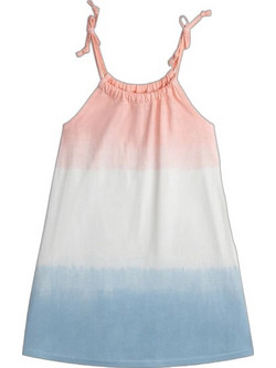 Dpam Three Tie-Dye Παιδικό Φόρεμα Σομόν Γαλάζιο ZAPLAROB4