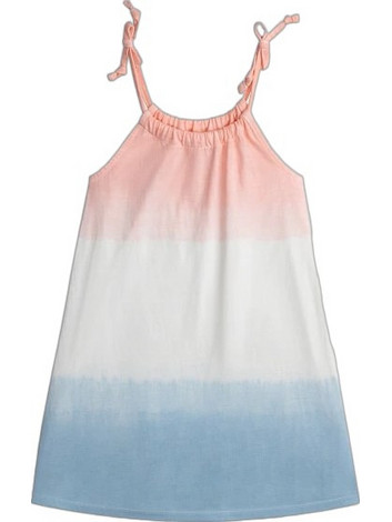 Dpam Three Tie-Dye Παιδικό Φόρεμα Σομόν Γαλάζιο ZAPLAROB4