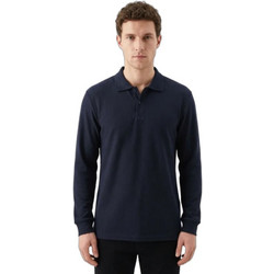 Paco & Co Ανδρική Μπλούζα Polo Μακρυμάνικη Navy Μπλε 26273268
