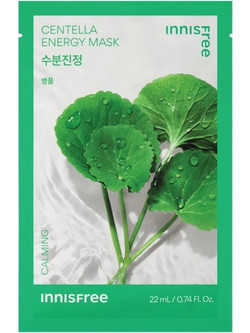 Innisfree Centella Energy Sheet Μάσκα Προσώπου για Ενυδάτωση & Καταπράυνση 22ml