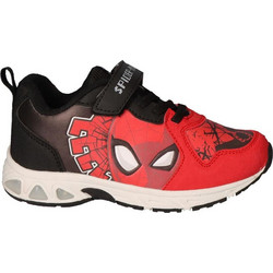 Cerda Spider-Man Παιδικά Sneakers με Φωτάκια Κόκκινα Μαύρα 2300006908 12τμχ