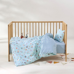 Kentia Roomy Βρεφικό Πάπλωμα Κούνιας 140x100cm Τιρκουάζ