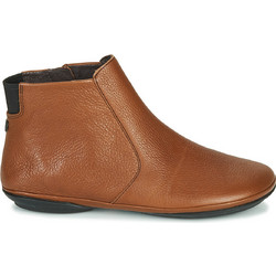Camper Γυναικεία Μποτάκια Αστραγάλου Suede Καφέ K400313-008