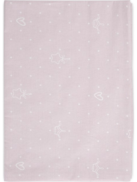 Lorelli Βρεφικό Σεντόνι Κούνιας Βαμβακερό 100x150 Little Bear Pink