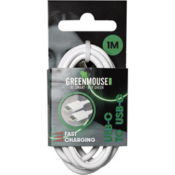 GreenMouse 66956596 USB-C to USB-C 1m White
