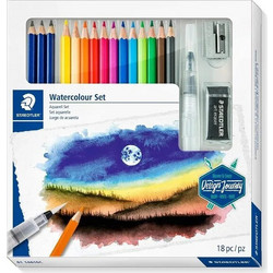 Staedtler Watercolour Σετ Ζωγραφικής 18τμχ