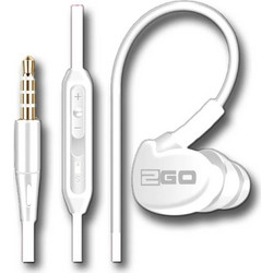 2GO Active 1 795574 Handsfree In-Ear 3.5mm White