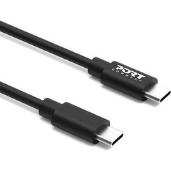 Port 900074 USB-C to USB-C 60W 1m Black