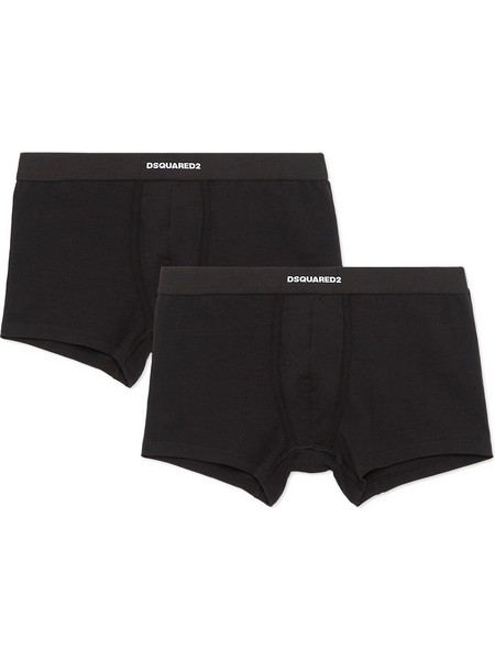 Dsquared2 Ανδρικά Μποξεράκια Σετ 2Pack Μαύρα DCX21007026K