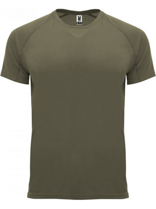 Roly Ανδρικό Αθλητικό T-Shirt Χακί CA0407