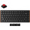 Keychron K3 Ultra 8K Ασύρματο Μηχανικό Gaming Πληκτρολόγιο TenKeyLess με Keychron Milk POM Red Διακόπτες RGB Black