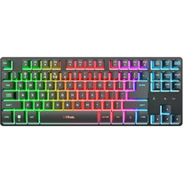 Trust GXT-831 Thado Ασύρματο Gaming Πληκτρολόγιο TenKeyLess RGB Black
