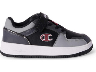 Champion Rebound 2.0 Παιδικά Sneakers Μαύρα Ανθρακί S32414-KK014