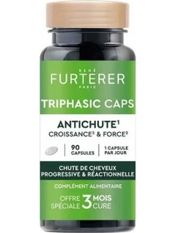 Rene Furterer Triphasic Συμπλήρωμα Διατροφής κατά της Τριχόπτωσης 90τμχ
