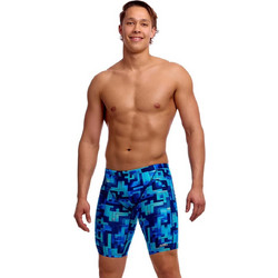 Funky Trunks You Blued Αθλητικό Ανδρικό Μαγιό Βερμούδα με Σχέδια Royal Blue FTS003M72374