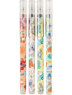 Grupo Erik Disney Stitch Σετ Στυλό Gel που Σβήνει 4τμχ SBB001