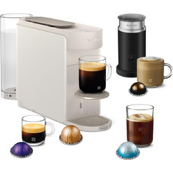 DeLonghi Vertuo Up & Aeroccino ENV200.WAE Καφετιέρα Espresso για Kάψουλες Nespresso Vertuo