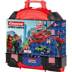 Carrera Speed Arena Race in a Case Police Chase