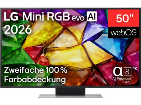 LG 50MRGB87B9B Smart Τηλεόραση 50" 4K UHD RGB-Mini LED HDR (2026)