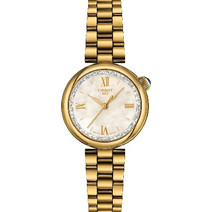 Tissot Γυναικείο Ρολόι με Χρυσό Μεταλλικό Μπρασελέ T152.010.33.118.00