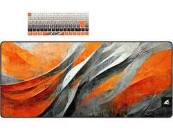 Sharkoon Skiller SGK50 S3 Μηχανικό Σετ Gaming Πληκτρολόγιο TenKeyLess RGB Orange