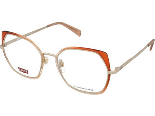 Levi's LV1051 Y5V Γυναικείος Σκελετός Γυαλιών Οράσεως Μεταλλικός Χρυσός