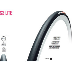 TUFO Triathlon S3 Lite 26" x 21mm Tubular Black-Black
