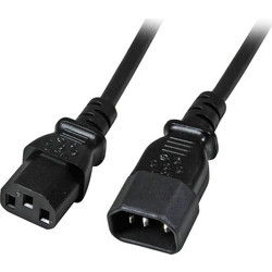 EFB Elektronik EK503.2 Προέκταση Καλωδίου Τροφοδοσίας IEC C13 to IEC C13 2m