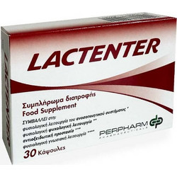 Perpharm Pharmaceuticals Lactenter Προβιοτικά & Πρεβιοτικά 30 Κάψουλες