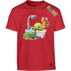 Takeposition Καθαριότητα Παιδικό T-Shirt Κοντομάνικο Κόκκινο 806-1667