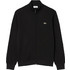 Lacoste Ανδρική Ζακέτα Φούτερ με Φερμουάρ Μαύρη SH8870-031